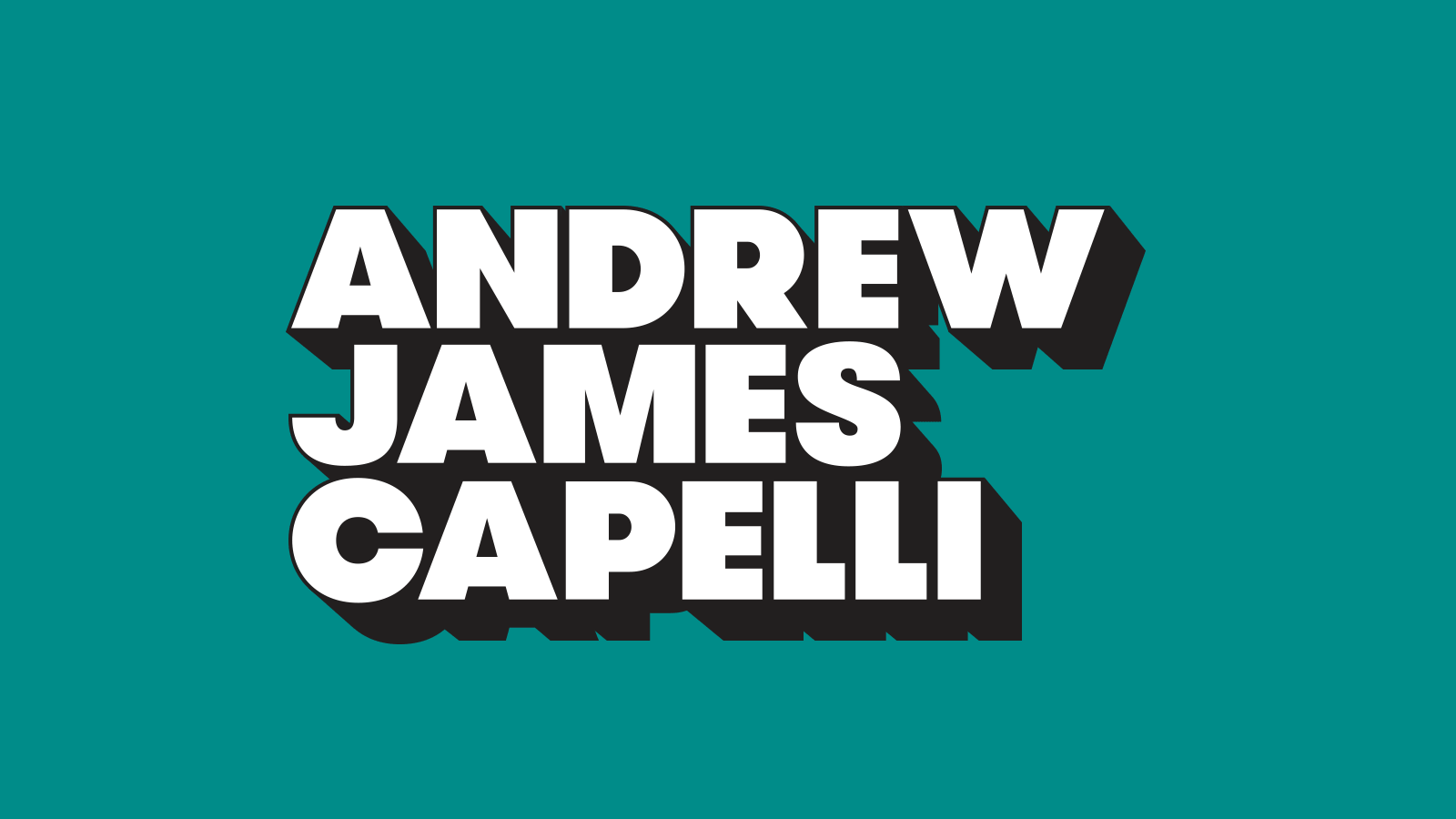 Andrew Capelli is a designer and creative director with over 20 years experience. He is the founder of Reddish-Blue and has worked with Newsweek Magazine, Bureau NYC, HBO, Number 17, Keith Haring Foundation, Hachette, NBC, American Red Cross, VH-1, Calvin Klein, Eight and a Half, Doctors Without Borders, Brooklyn Public Library and Warner Brothers Television.